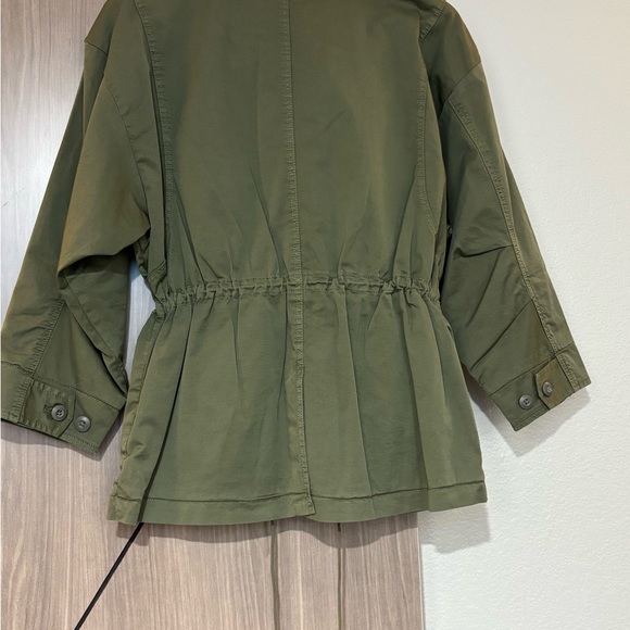 Joie Women's Utility Jacket in Forest Green - Picture 6 of 7